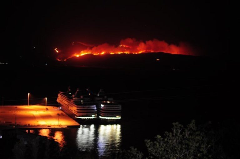 Φωκίδα: Μαίνεται ανεξέλγκτη σε μέτωπο 8 χλμ η φωτιά – Προσαγωγή ύποπτου για εμπρησμό