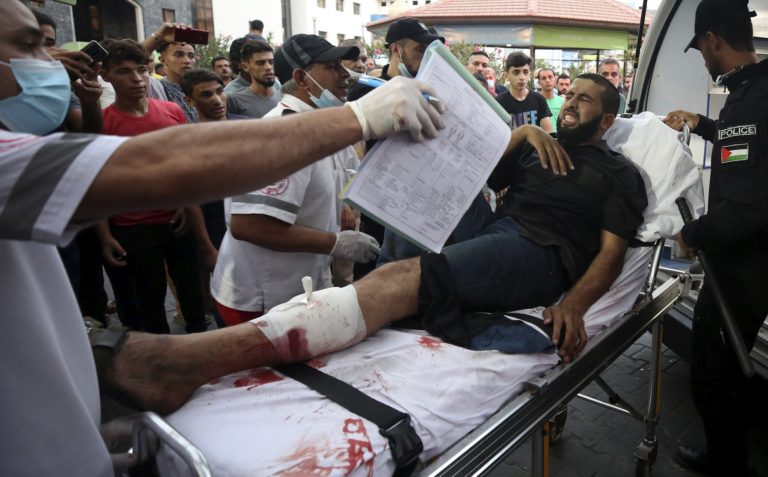Γάζα: 41 Παλαιστίνιοι τραυματίες από ισραηλινά πυρά σε διαδήλωση