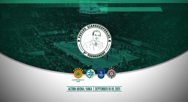 Στις 18-19 Σεπτεμβρίου στο ΟΑΚΑ το 3ο διεθνές τουρνουά στη μνήμη του Παύλου Γιαννακόπουλου