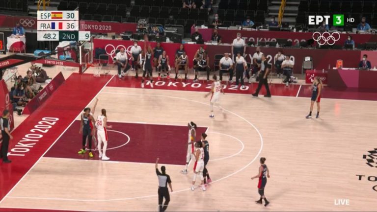 Ολυμπιακοί Αγώνες-Live Streaming: Ισπανία-Γαλλία (μπάσκετ γυναικών Δ’ προημιτελικός)