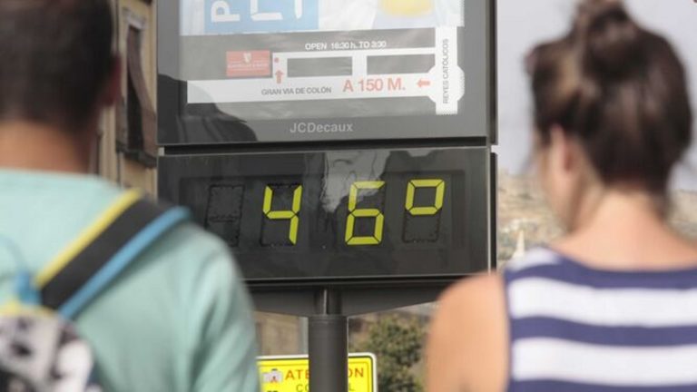 Στα δύο η Ισπανία με 45 και 25 βαθμούς °C