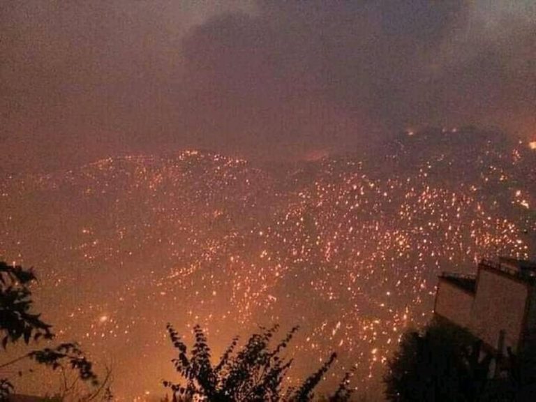 Σε πύρινο κλοιό η Αλγερία – Πέντε νεκροί στην Καβυλία