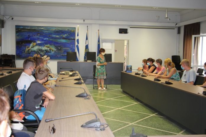 Υποδοχή εκπαιδευτικών και μαθητών του προγράμματος ERASMUS στο Δημαρχείο Χανίων