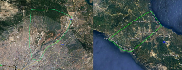 Copernicus ΕΕ: Ξεκινούν την άμεση χαρτογράφηση των περιοχών που επλήγησαν από τις πυρκαγιές σε Αττική και Εύβοια