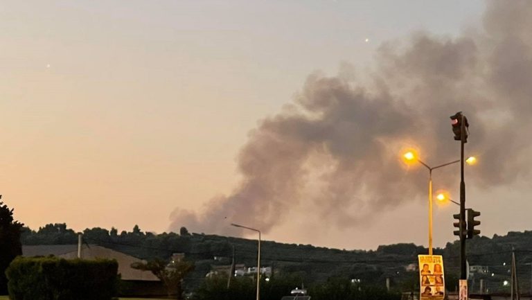 Ηλεία: Νέα φωτιά με κατεύθυνση το Γεράκι Αμαλιάδας