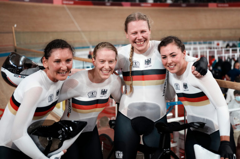 H Γερμανία το χρυσό στην ποδηλασία πίστας γυναικών