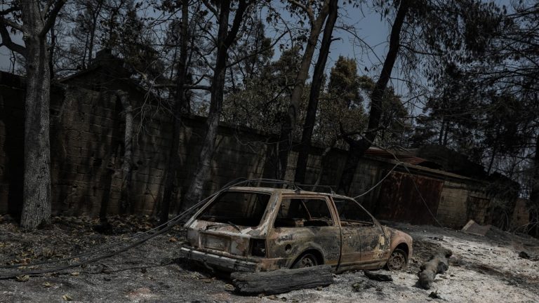 Λάρισα: Οι σεισμόπληκτοι από το Δαμάσι στέλνουν βοήθεια στους πυρόπληκτους