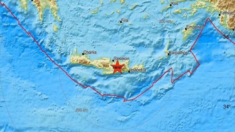 Νέοι σεισμοί χθες το βράδυ στο Αρκαλοχώρι