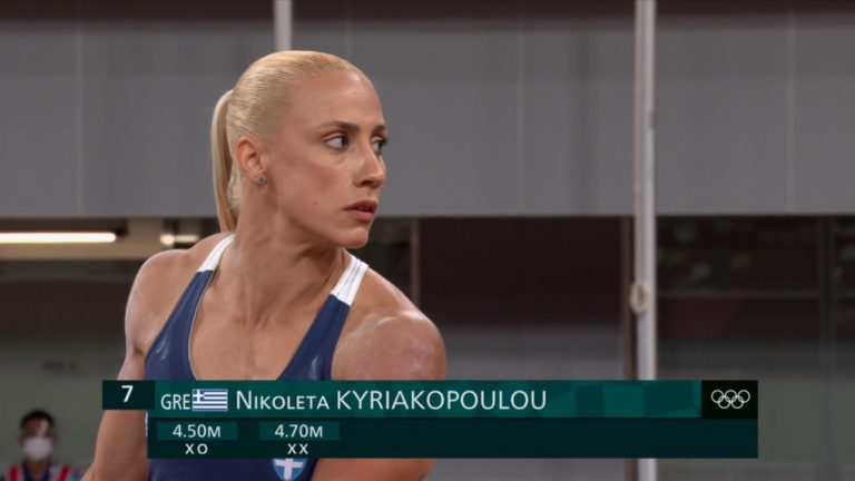 Όγδοη η Νικόλ Κυριακοπούλου στον τελικό του επί κοντώ (video)