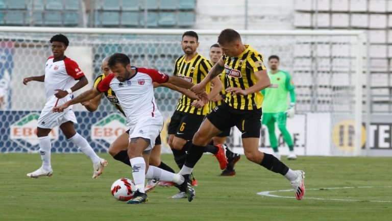 Αγγλικό σκορ στο φιλικό Βόλος-ΑΕΚ 4-3