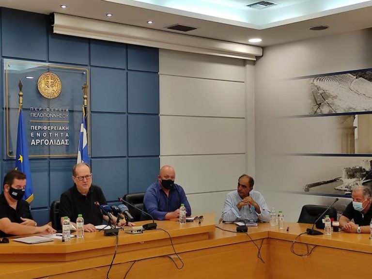 Σύσκεψη για τα αρδευτικά έργα της Αργολίδας