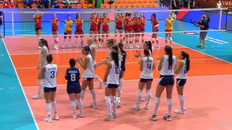 Βόλεϊ γυναικών: Το πάλεψε, αλλά ηττήθηκε με 3-2 σετ η Εθνική μας ομάδα (highlights)