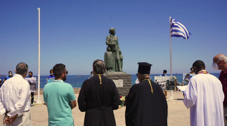 Για τους πρόσφυγες όλου του κόσμου προσευχήθηκαν ορθόδοξοι, καθολικοί και πρόσφυγες στη Λέσβο