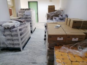 Κομοτηνή: Ολοκληρώθηκε η διανομή προϊόντων ΤΕΒΑ στο Πολυλειτουργικό