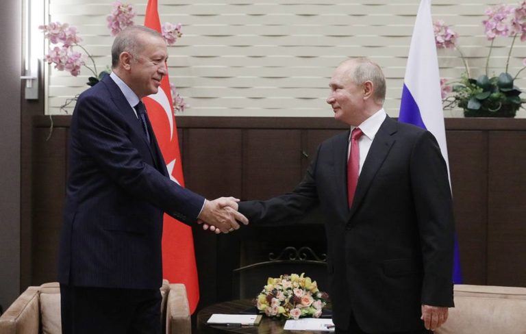 Συνάντηση Πούτιν – Ερντογάν: ‘Εναρξη με Συρία και «αμοιβαία επωφελείς συμβιβασμούς»