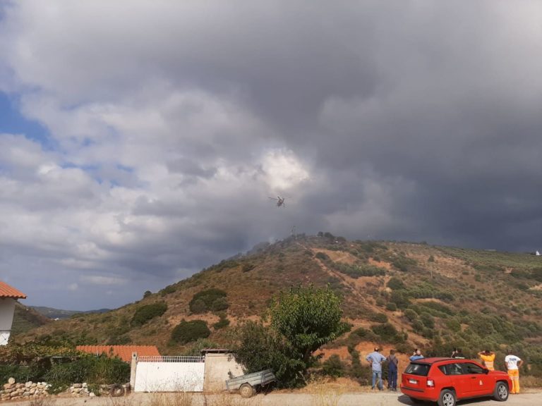 Χανιά: Υπό έλεγχο η πυρκαγιά στον Πλακαλώνα του Δήμου Πλατανιά  (video)