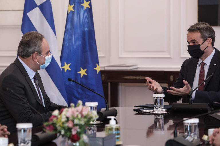 Μητσοτάκης: Απόλυτος συντονισμός Ελλάδας – Κύπρου σε θέματα που αφορούν τις δύο χώρες (video)