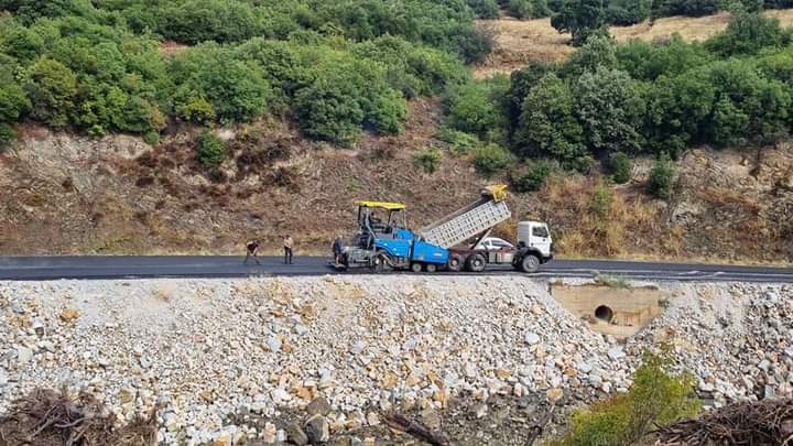 Το δρόμο Ευξεινούπολη – Νεοχωράκι – Νεράιδα – Ανθότοπο βελτιώνει η Περιφέρεια Θεσσαλίας
