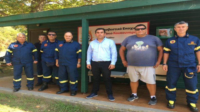 Συνάντηση για τα θέμα πυρασφάλειας μεταξύ Δήμου Σκιάθου και Πυροσβεστικής Υπηρεσίας
