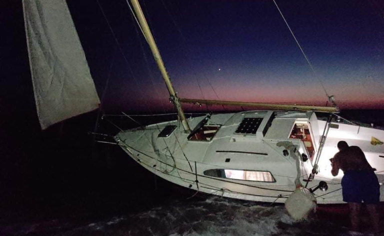Άδειο ιστιοπλοϊκό εντοπίσθηκε στο Γιαννιτσοχώρι