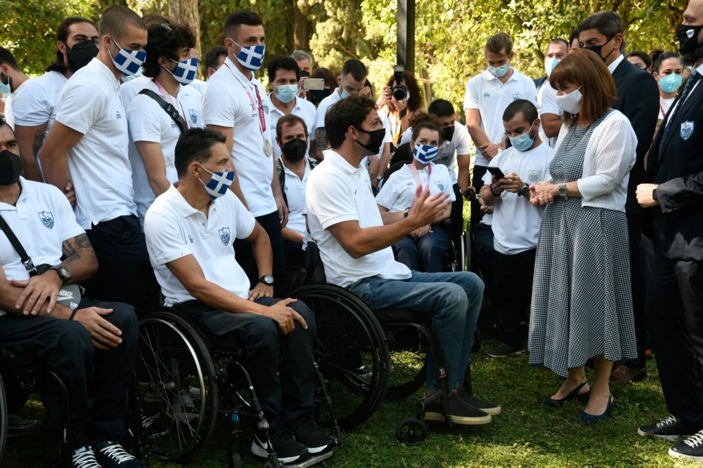 Οι Παραολυμπιονίκες στον κήπο του Προεδρικού Μεγάρου – Κ. Σακελλαροπούλου: Εμπνέετε και παροτρύνετε για το ευ αγωνίζεσθαι
