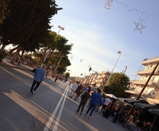 Πεζοδρομήθηκε η οδός Νικολάου Πλαστήρα στον δήμο Καλαμαριάς