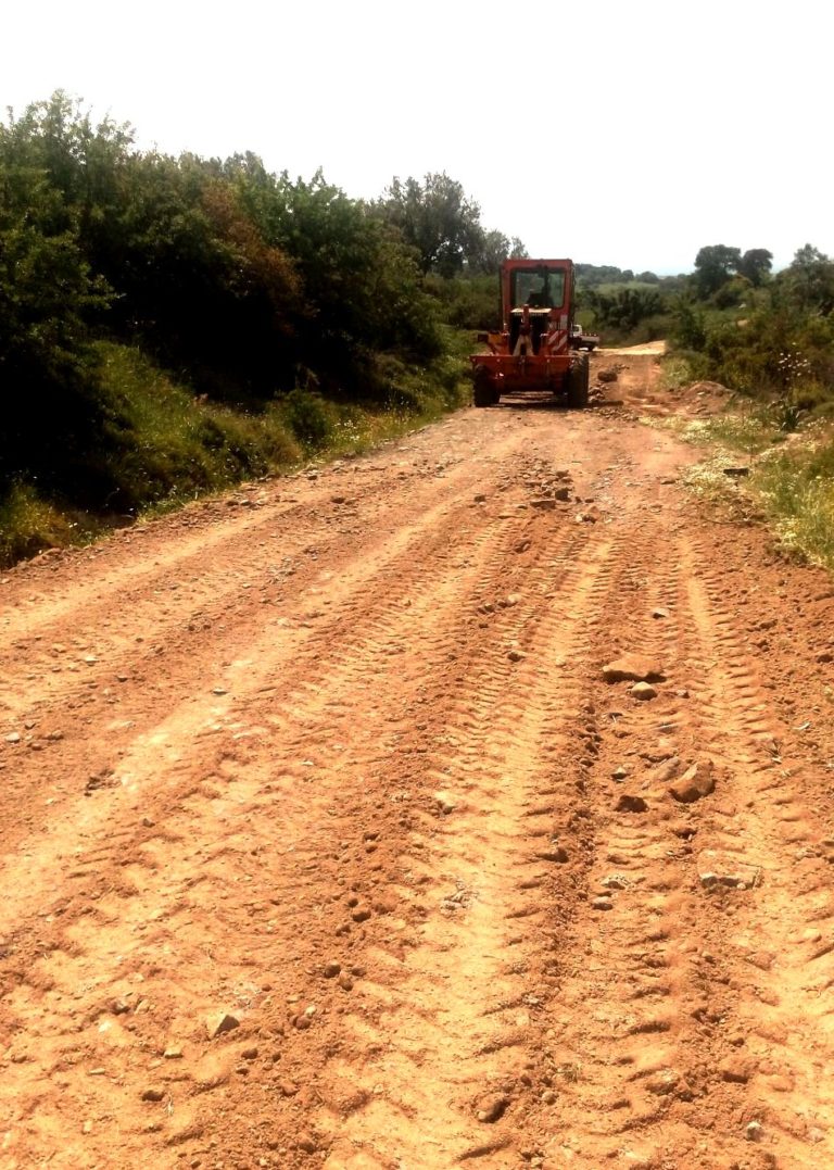 Δήμος Βισαλτίας: Παρεμβάσεις αγροτικής οδοποιίας στο Σιτοχώρι και στο Πατρίκι