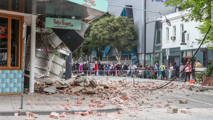 Αυστραλία: Ισχυρός σεισμός 5,8 Ρίχτερ – Υλικές ζημιές στη Μελβούρνη, δεν αναφέρθηκαν τραυματίες (video)