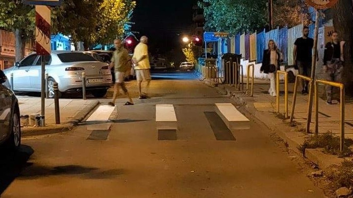 Θεσσαλονίκη: Η πρώτη τρισδιάστατη διάβαση πεζών στην Καλαμαριά