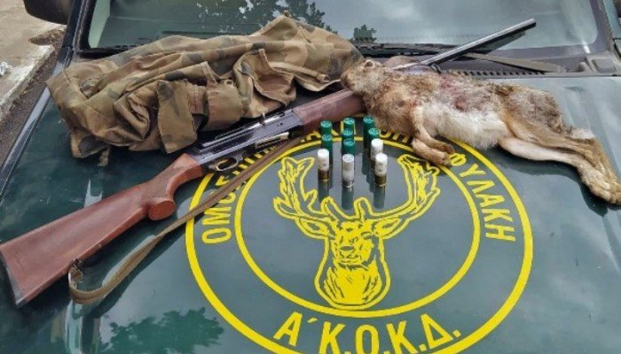 Χανιά: Σύλληψη για παράνομο κυνήγι σε περιοχή του Δήμου Πλατανιά