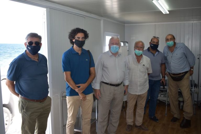 Λέσβος: Επίσκεψη Περιφερειάρχη σε Ιατρείο Περιφέρειας στο ΚΥΤ
