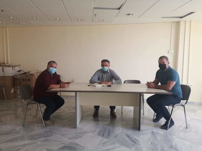 Δ. Μακεδονία: Συνάντηση Περιφερειάρχη με τον Διευθυντή ΕΚΑΒ