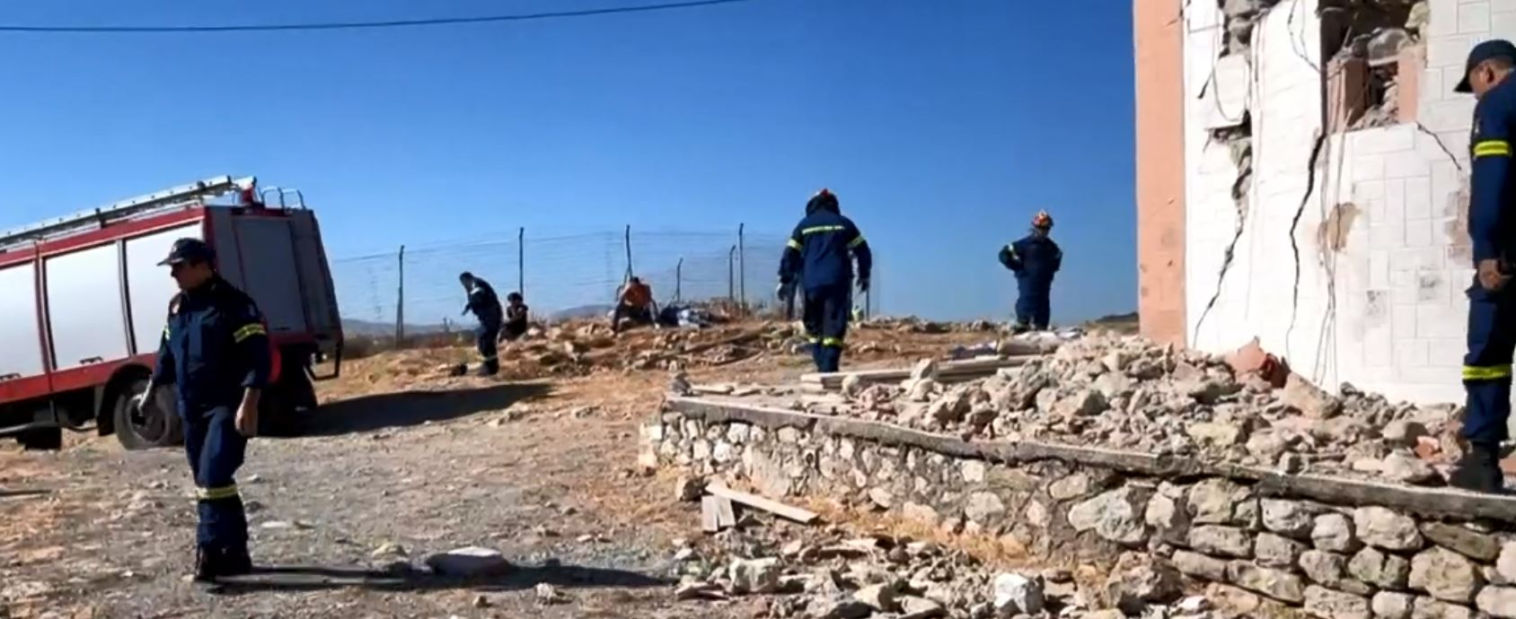 Ηράκλειο: Εικόνες από την καταστροφή που προκάλεσε ο Εγκέλαδος (βίντεο & φωτογραφίες)