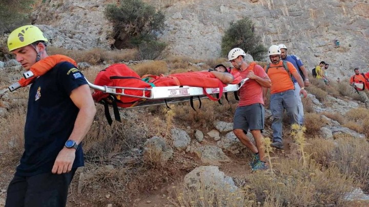 Καβάλα: Απεγκλωβισμός και μεταφορά τραυματισμένου άνδρα στην Γεωργιανή Καβάλας