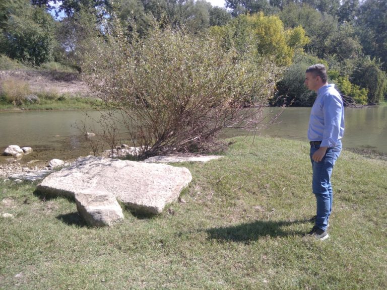 Σημαντικά αρχαιολογικά ευρήματα στην κοίτη του Πηνειού ποταμού