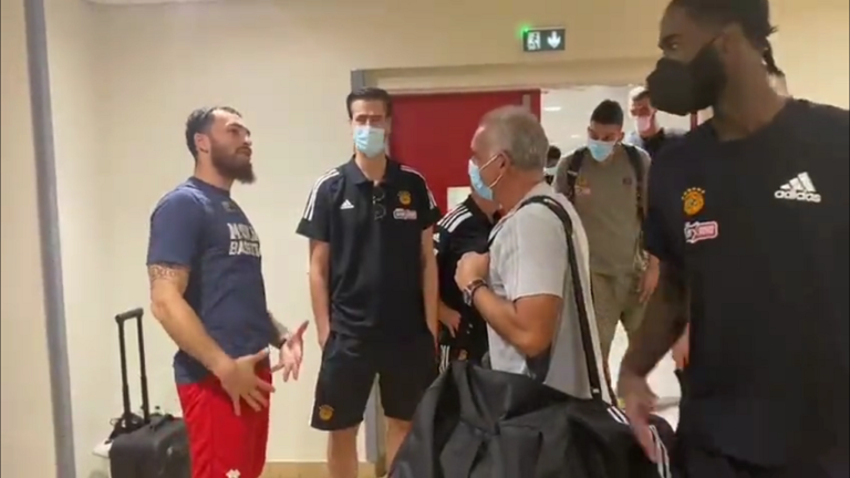 Υποδέχτηκε τον Παναθηναϊκό στο Μονακό ο Μάικ Τζέιμς (video)