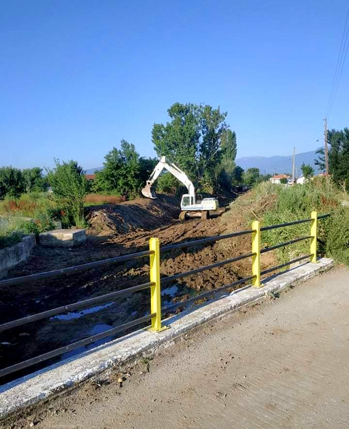 Φλώρινα: Αντιπλημμυρικά έργα στην Τ.Κ. Νίκης