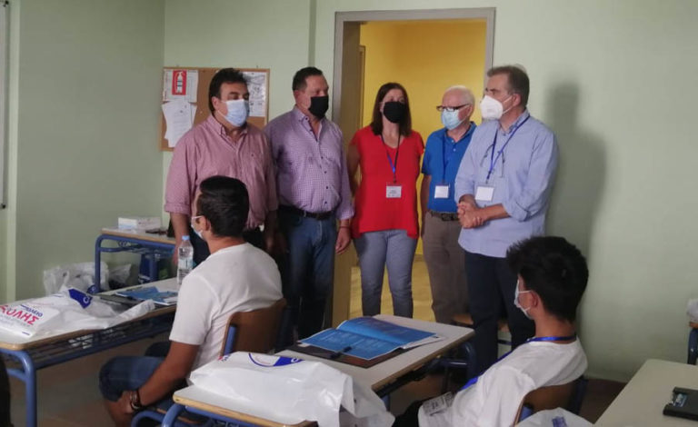 Ο Δήμαρχος Πύργου στο θερινό σχολείο «Ήρων»