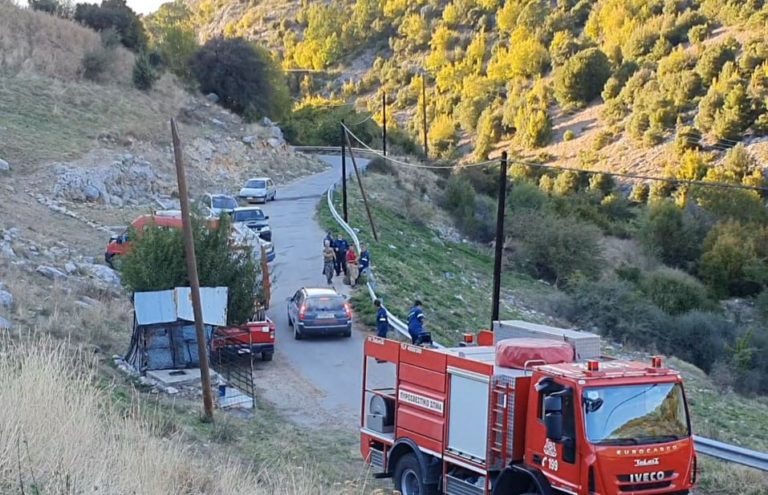 Κοζάνη: Σε εξέλιξη η πυρκαγιά στη Δημοτική Κοινότητα Ελλησπόντου