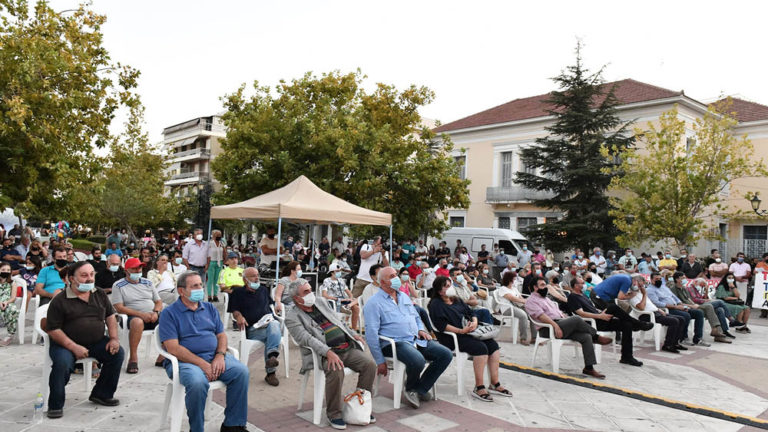 Συλλαλητήριο πυρόπληκτων – Ζήτησαν αποζημιώσεις στο 100%