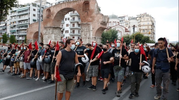 Θεσσαλονίκη: Πορεία για τα 8 χρόνια από τη δολοφονία του Παύλου Φύσσα