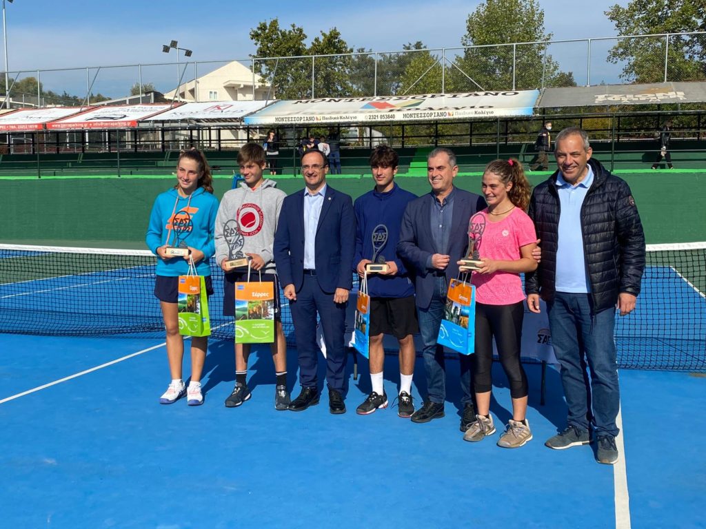 Σέρρες: Με γαλανόλευκο χρώμα τα μετάλλια στο Ευρωπαϊκό τουρνουά τένις