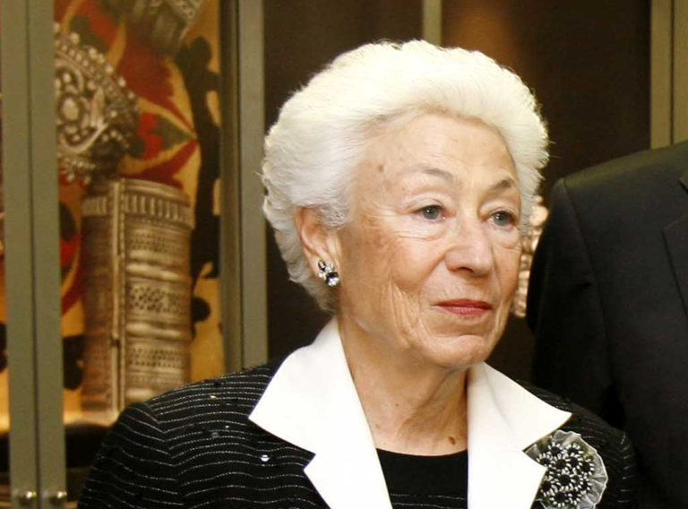Πέθανε η Ουρανία Εφραίμογλου, πρόεδρος του Ιδρύματος Μείζονος Ελληνισμού