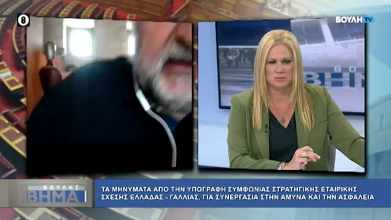 Βίντεο: Σεισμός σε απευθείας τηλεοπτική σύνδεση την ώρα της συνέντευξης του Βασίλη Κεγκέρογλου από την Κρήτη