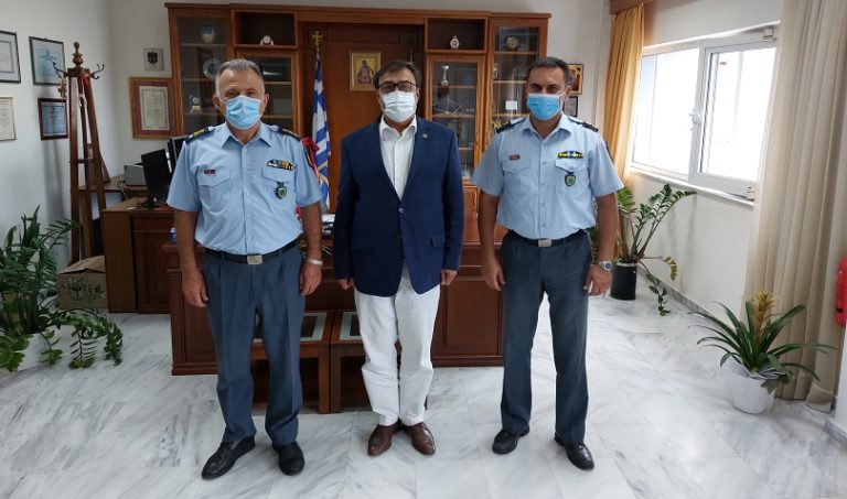 Κρήτη: Η οδική ασφάλεια στο επίκεντρο της συνάντησης του Κ. Γύπαρη, Γ. Λυμπινάκη και Γ. Βλαχάκη
