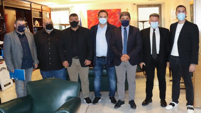 Συνάντηση Αυγενάκη με SL2: Συντονισμένα βήματα για την θεσμική και οικονομική ενίσχυση του πρωταθλήματος