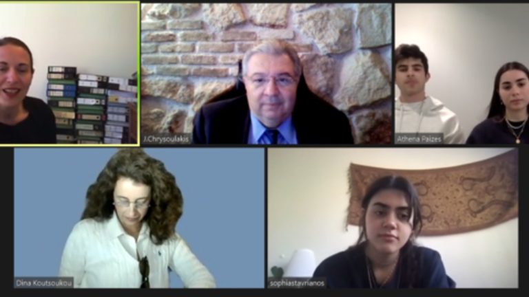 Διαδικτυακή συνάντηση Γ. Χρυσουλάκη με τη νέα γενιά ομογενών