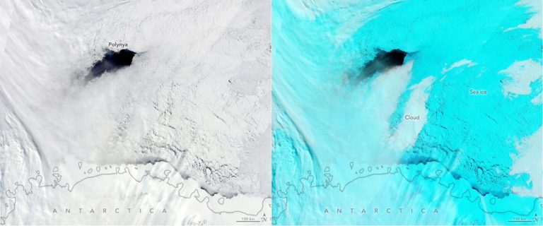 Ανακαλύφθηκε τεράστια τρύπα στους «τελευταίους πάγους» της Αρκτικής