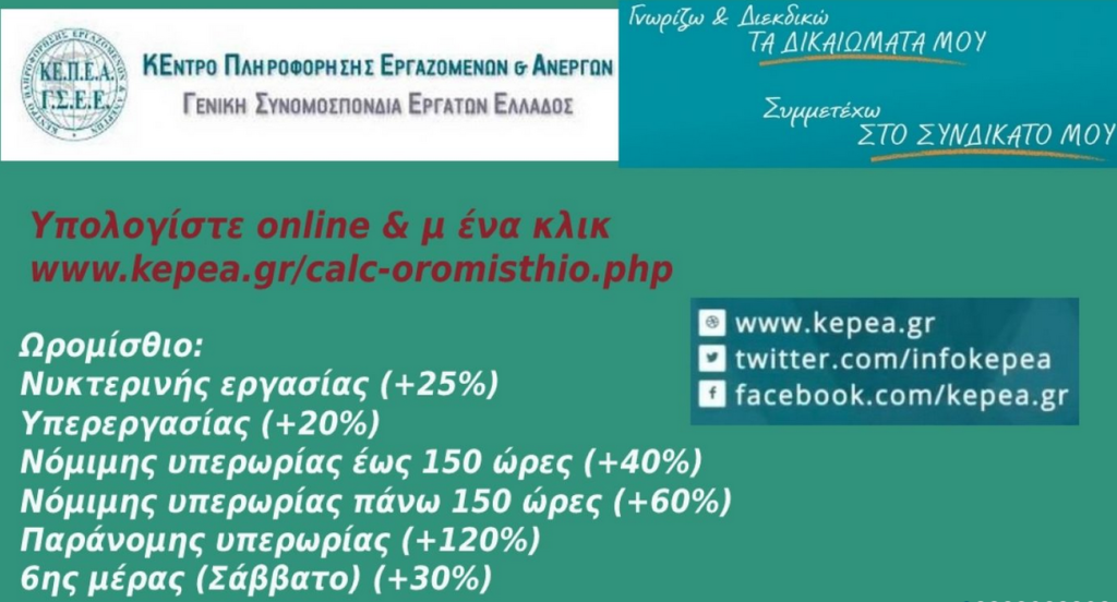 ΚΕΠΕΑ: Yπολογίστε διαδικτυακά το ωρομίσθιο που δικαιούσθε