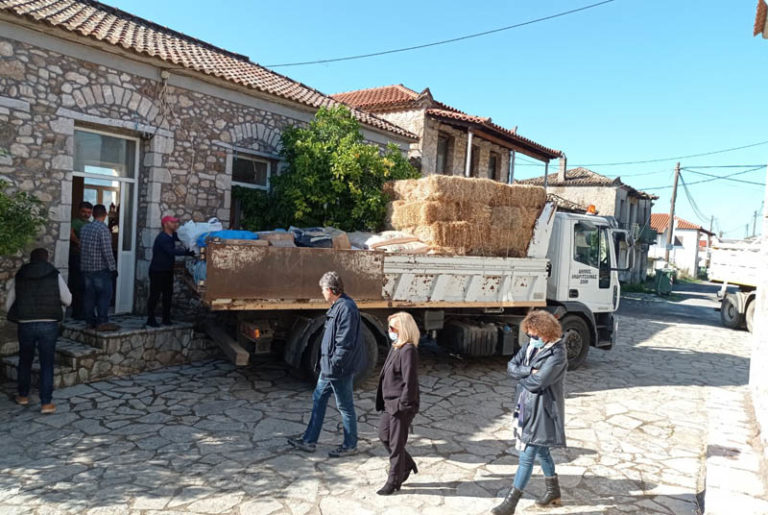 Αλληλεγγύη από Κρέστενα στην Πυρόπληκτη Γορτυνία